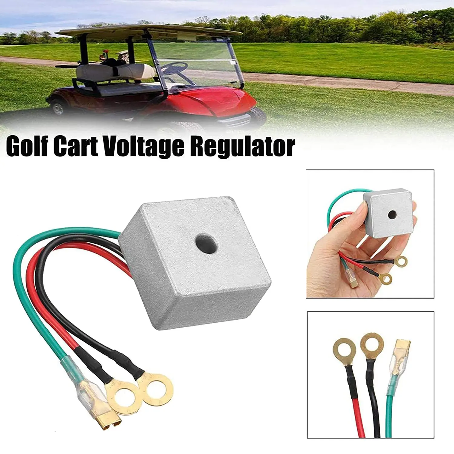 27739-G01Voltage Regulator Rectifier for E-Z-GO EZGO 1994-2014 TXT Standard W/Lights Golf Cart Kart Club Stens