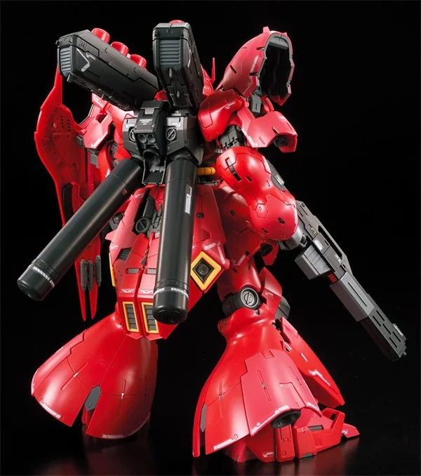 Женская Bandai RG 29 SAZABI, яркая 1/144 экшн-фигурка, игрушка для мальчиков, модель Mecha, коллекционная Подарочная сборка