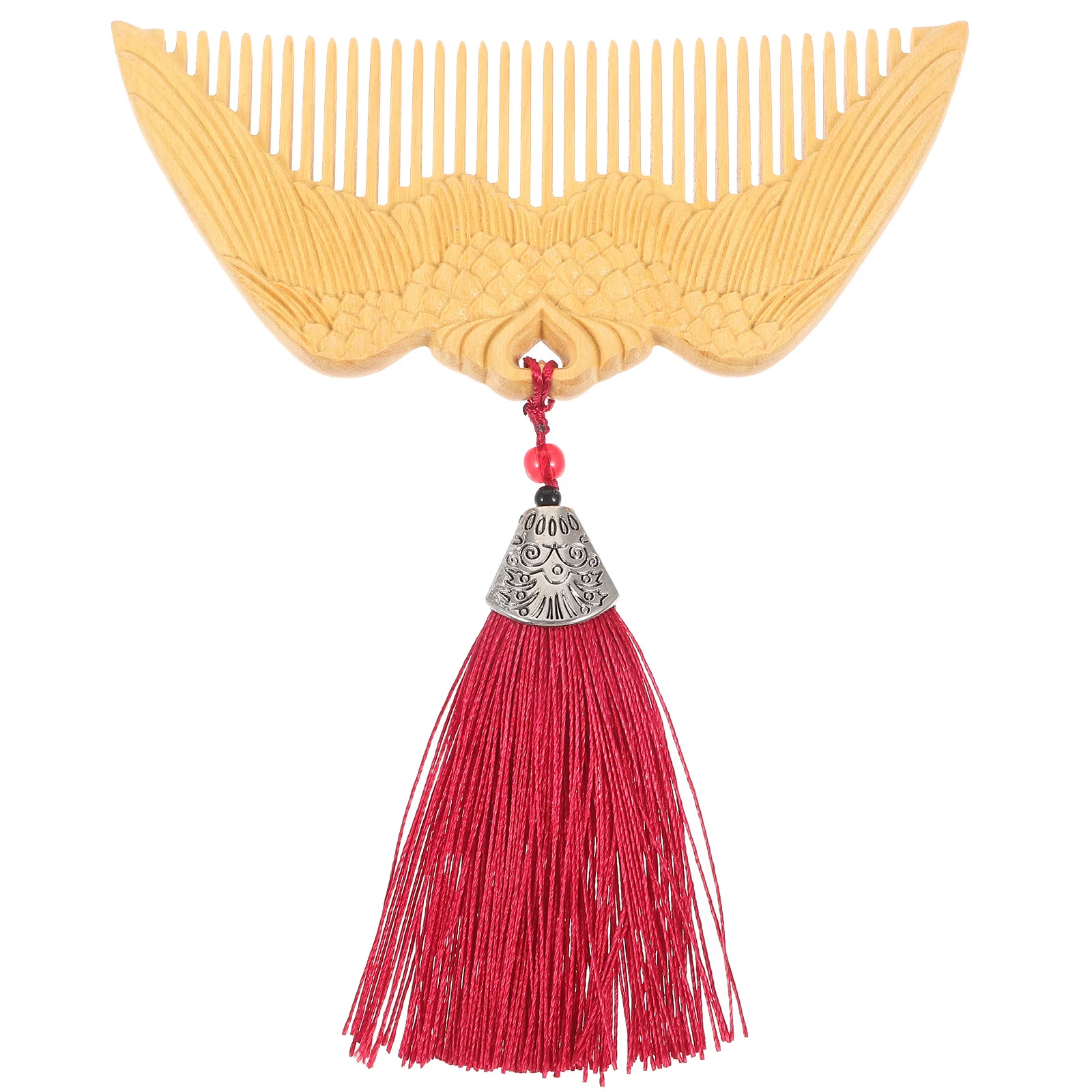 

Comb Angel Wings Exquisite Craftsmanship Portable Scalp Massage Detangler for Women Wooden Comb Combs for Women