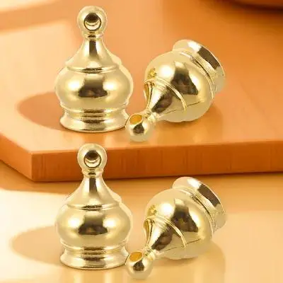4 قطعة مصباح Finials سبائك الزنك استبدال المقابض الزخرفية لطاولة الأرضية الثريات البلورية/ النجف الكريستالي الإضاءة الملحقات