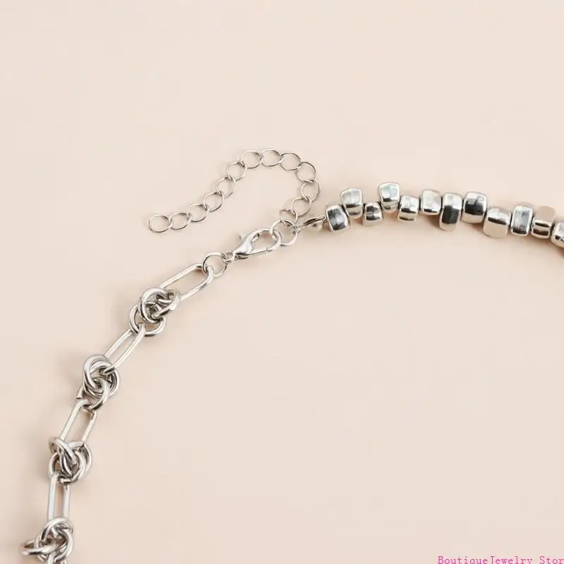 E1PE Unique Distressed Love Coin Pendant Necklace Bohemian Tassels Jewelry
