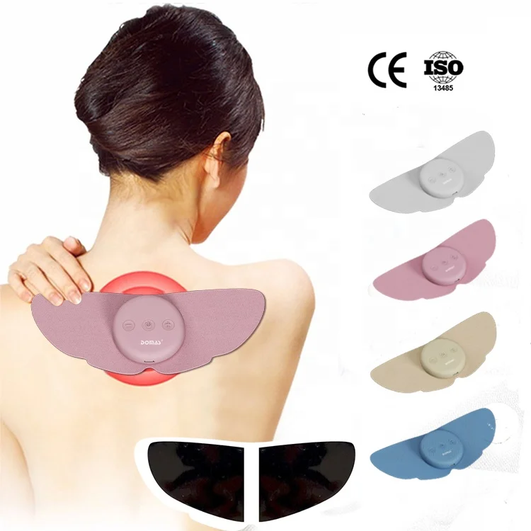 

Smart Library DOMAS Portable Abs Wireless TENS Unit Neck Massager For Shoulder Back Pain Relief Physical Therapy Equipment