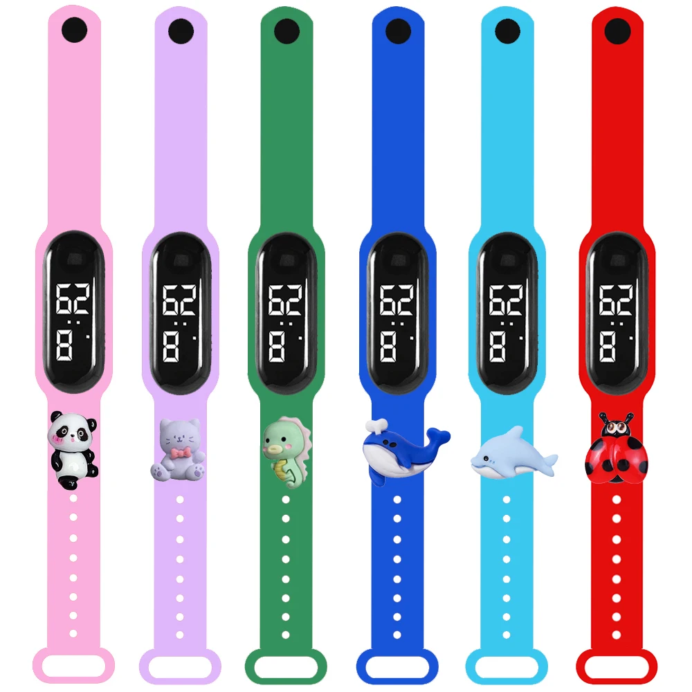 Sports Smart Touch Watch For Kids Birthday Gift Fashion Outdoor Waterproof Kids Watches Boys Girls Led Digital Watches Bracelet