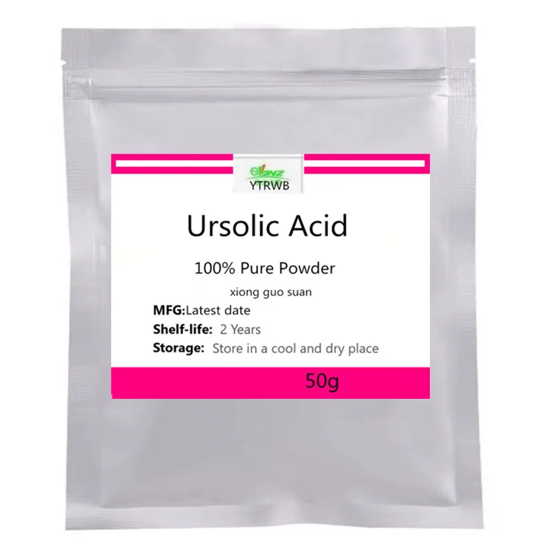 Pure 99% Ursolic Acid Powder For Anti Aging Cosmetic Materials