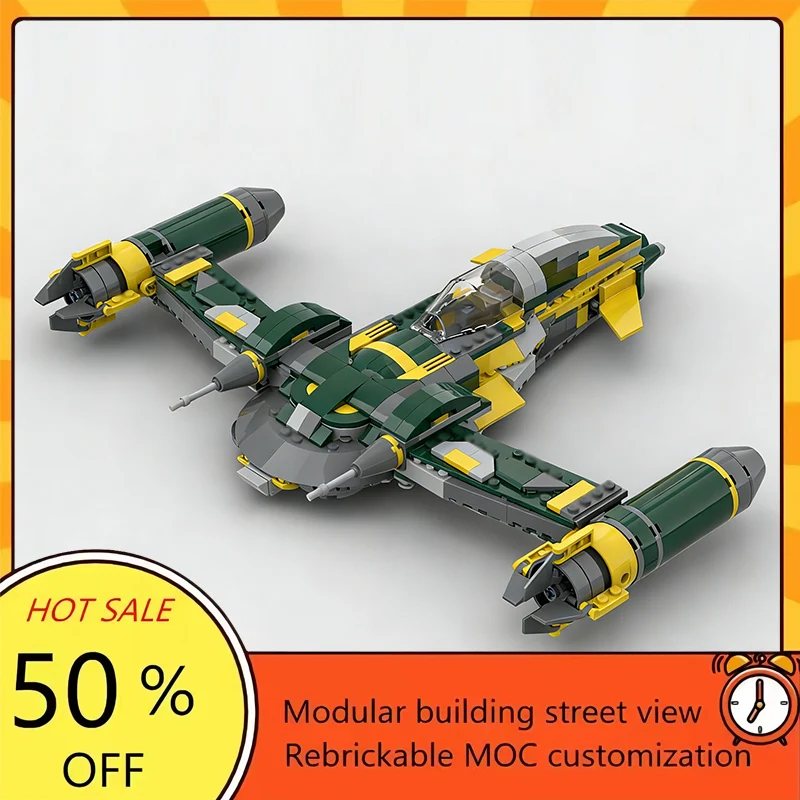 

436PCS Popular Space War Movie Model MOC Building Bricks Spaceship Modular Technology Gifts Holiday Assemble Children Toy Suit