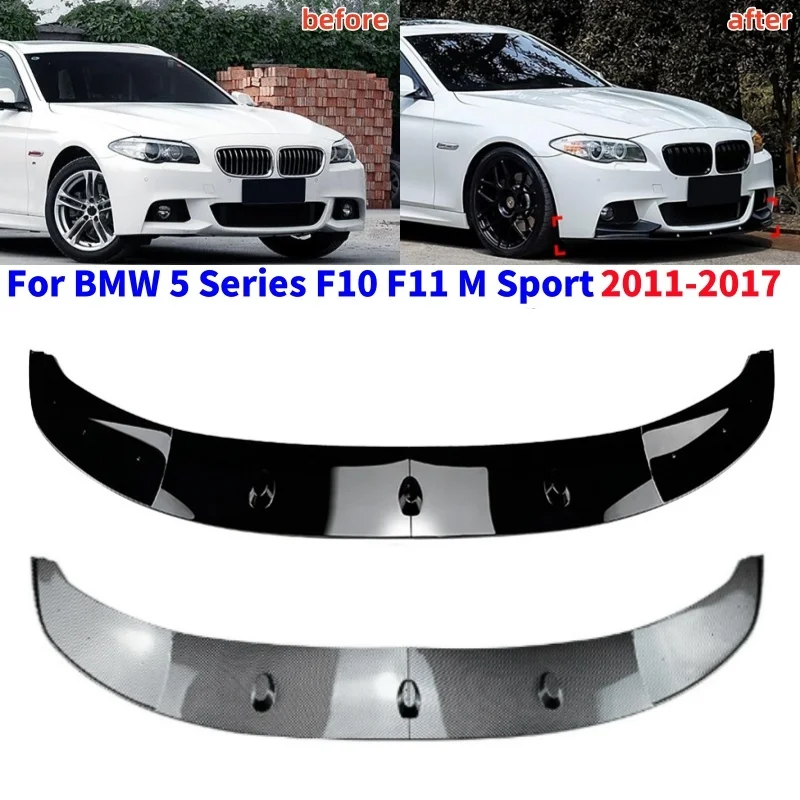 

Car Front Bumper Lip Diffuser Spoiler Kit for BMW 5 Series F10 F11 M Sport 2011-2017