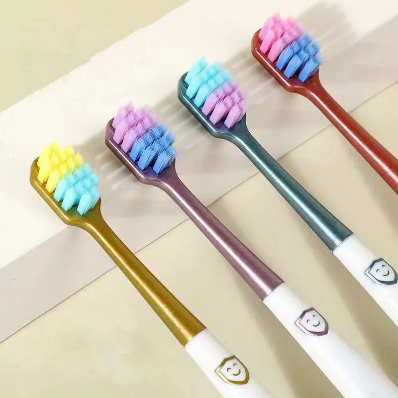 Soft Bristled Toothbrush For Adult With 1 Independent Packages Effective Clean Your Teeth Wide Head Better Cleaning Power