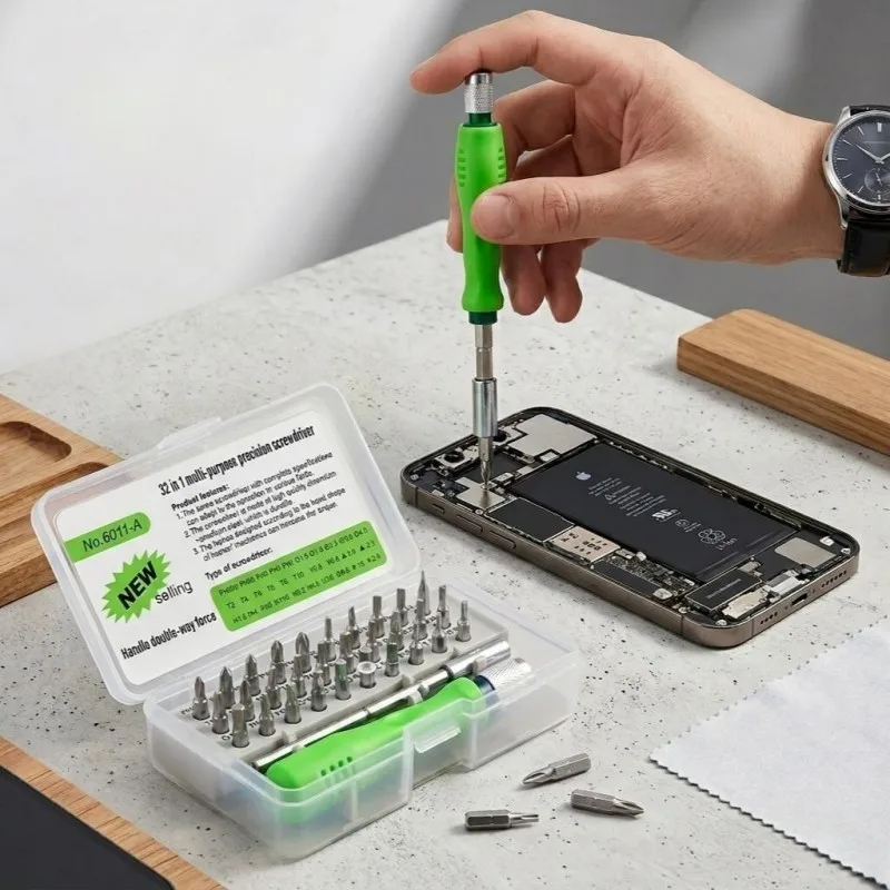 Precision Screwdriver Set Screwdriver Kit for Phone Laptop Watch Glasses Electronics Repair Tool with Storage Case