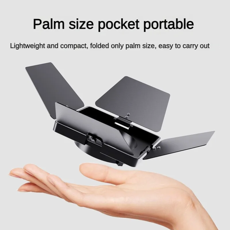4-Leaf Mini Bowens Mount Four-leaf Light Barrier for zu 60W/80 COB Light Ulanzi 40W COB ZGRL-60/80 LEEKAI 40W Light