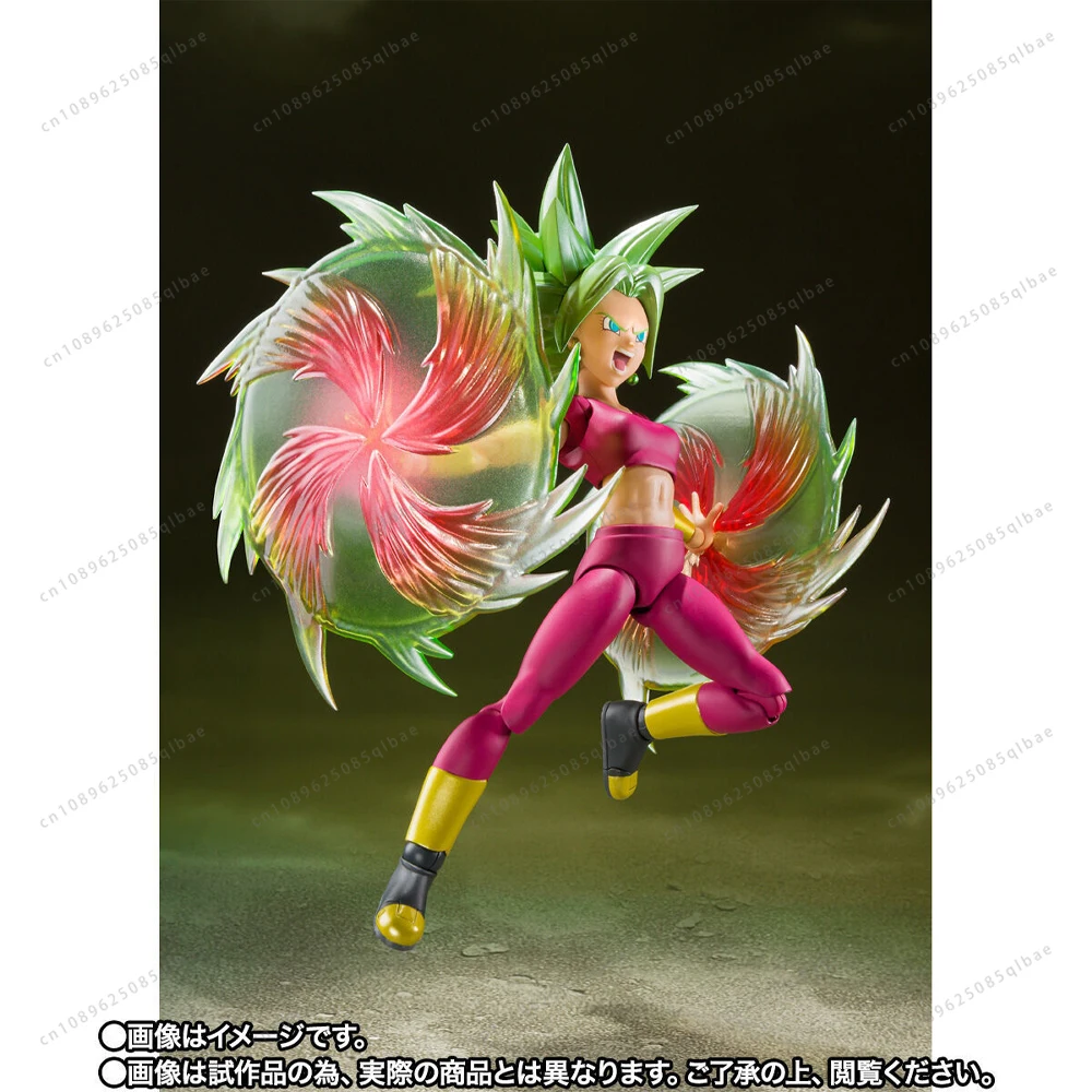 Bandai SHFiguarts-figura de Dragon Ball Super, Super Saiyan Kefla, modelo de acción de Anime Original, juguete