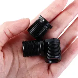 Accessories Black M10*1.25 M10*1.5 M8 M10 M12 M8*1.25 Shifter Screw Adapter Auto Gear Stick Shifter Knob Shift Knob Adapter