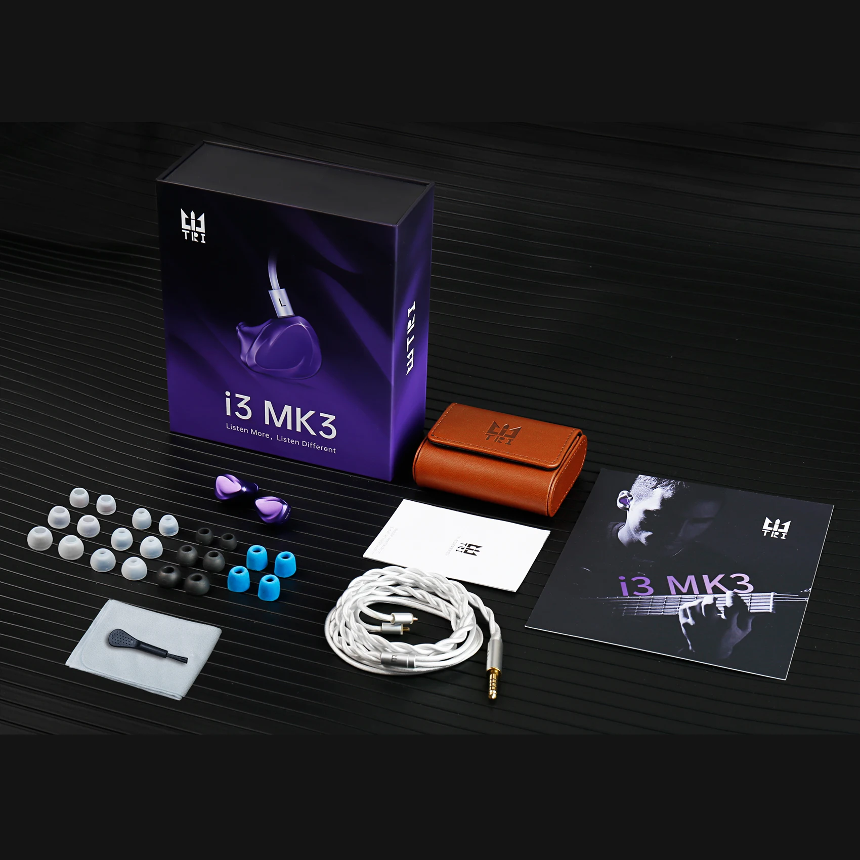 سماعات TRI I3 MK3 3rd-Gen Planar Dynamic IEar BA + DD Hybrid HIFI داخل الأذن سماعات ألعاب الموسيقى سماعات أذن سلكية عالية الدقة #5