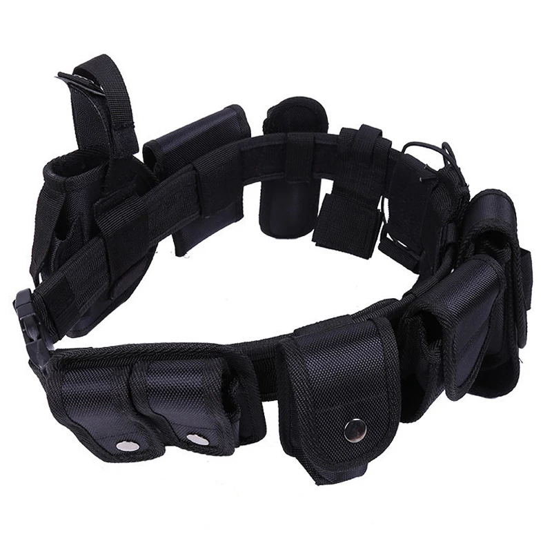 

Military Tactical Belt Combat Training Equipment Police Law Enforcement Belt Outdoor Hunting Multifunctional Ten Piece Set