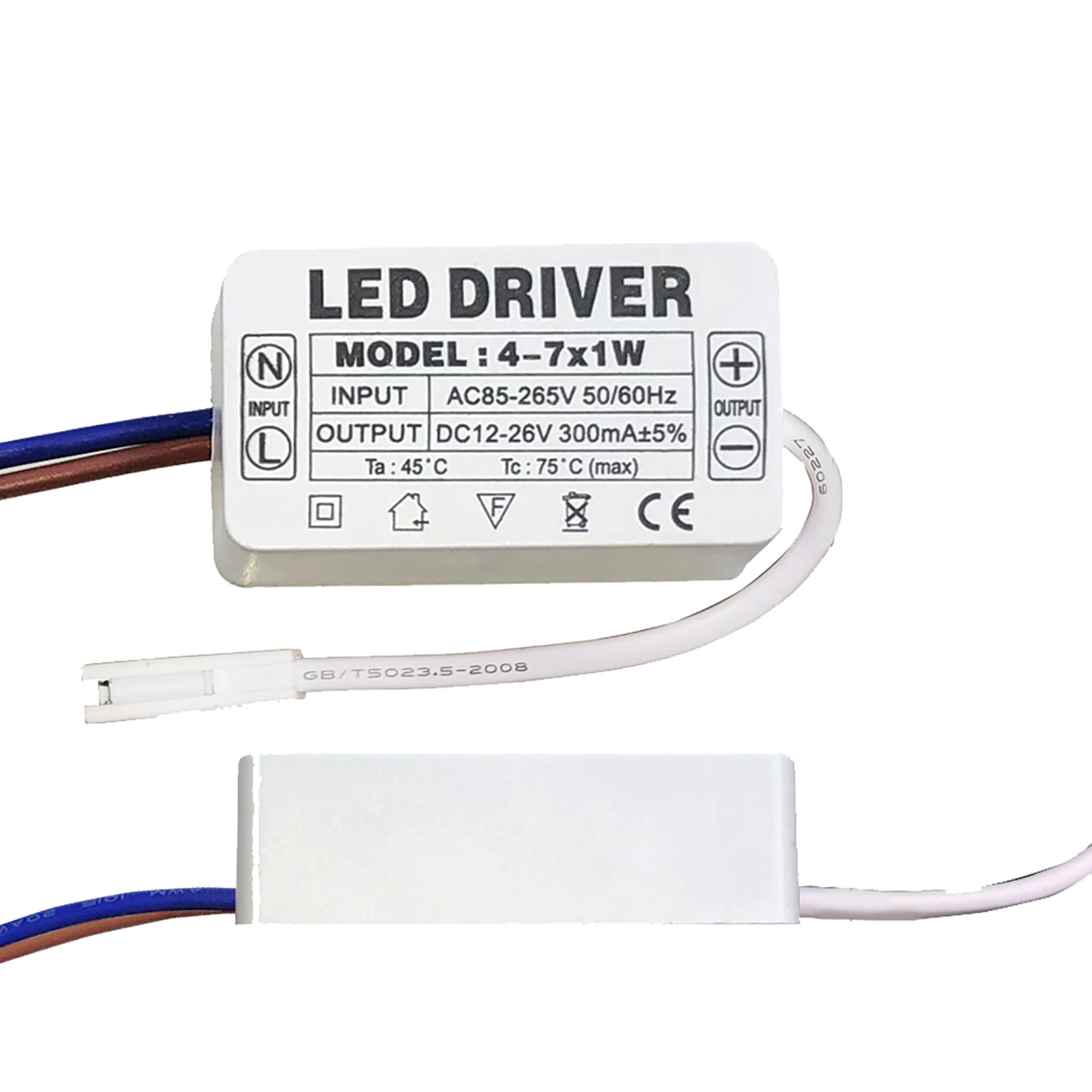 Intelligent Constant Current LED Driver Power Supply Unit Enhanced Protection & Flicker Free for LED Power Lights