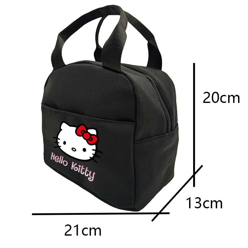 3Pcs/set Sanrio Hello Kitty Backpack for Girl Boy Student Teenager Children with Lunch Bag Kids Rucksack Women Casual School Bag