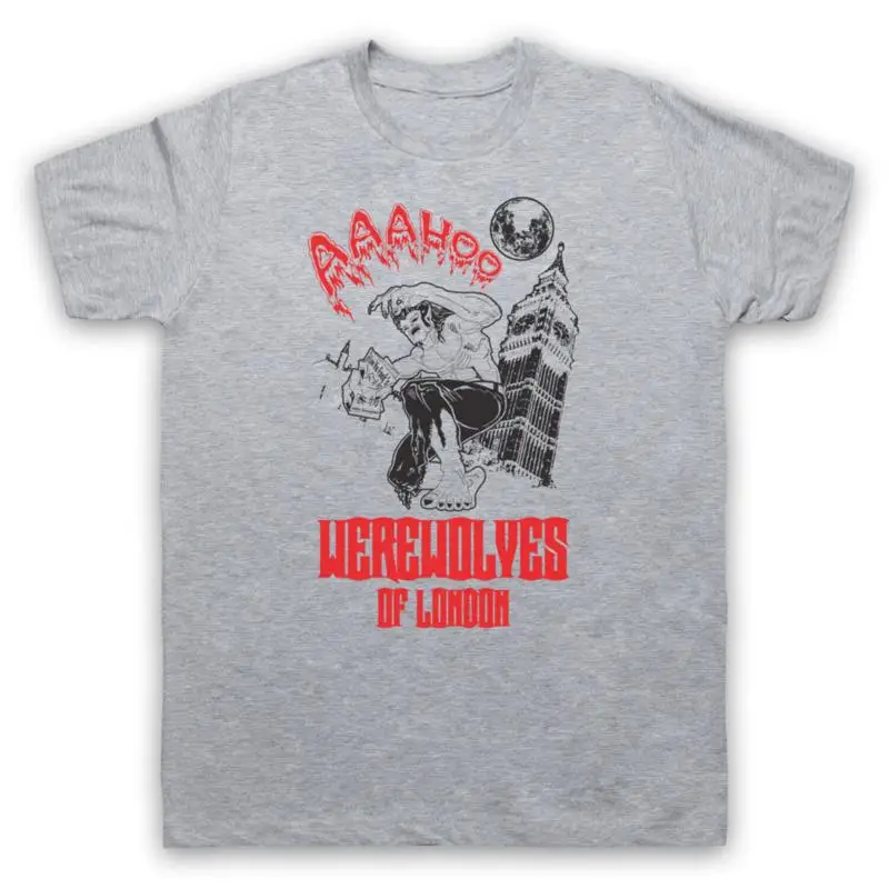 WARREN ZEVON INOFFIZIELLES T-Shirt „WEREWOLVES OF LONDON BIG BEN“ für Herren und Damen