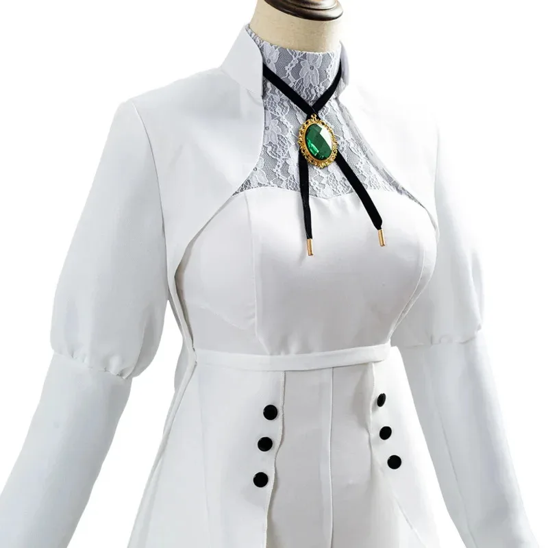 HAni 2025 코스프레 여성 판타지 의상 애니메이션 Violet Evergarden 의상 변장 목걸이 성인 여성 할로윈 Rol ☆ ★ ww를 입력하세요.