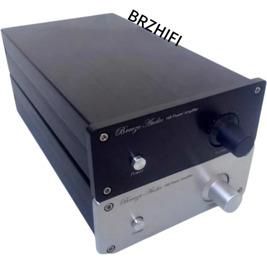 

BRZHIFI Chassis Audio Small 1506 Power Amplifier Box Aluminum Headphone Amplifier Case LM1875LM3886 Audio Preamplifier Enclosure