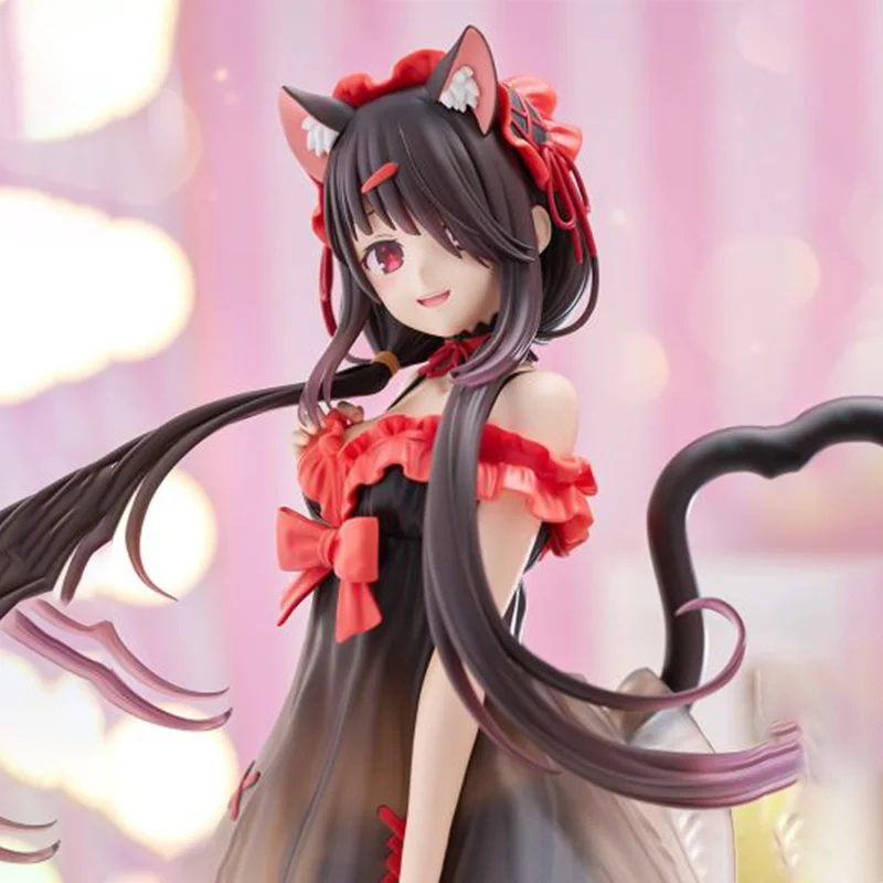 

【100%original】FuRyu Date A Live V - Tokisaki Kurumi - Tenitol Tall Collection Series Model Cartoon Character Gifts Toys Model