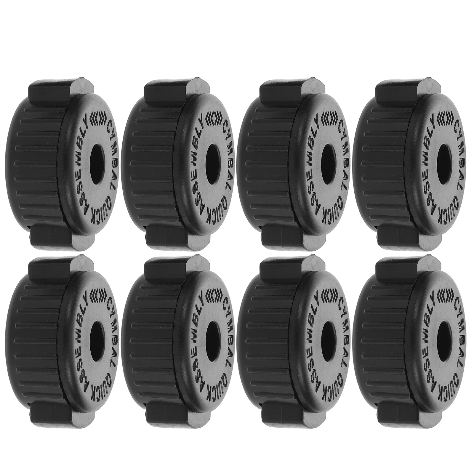 

8 Pcs Quickly Remove The Cymbal Cap Cymbals Replacement Accessories Drum Kit/Jazz