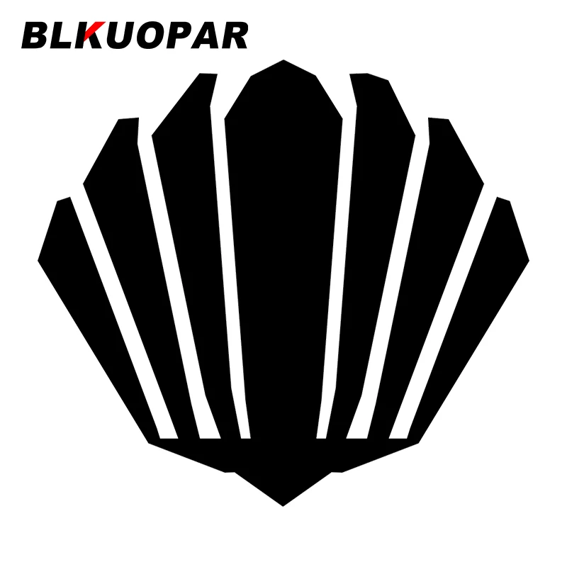 

BLKUOPAR для морской ракушки, наклейки с логотипом, виниловые наклейки для автомобиля, доска для серфинга, водостойкое лобовое стекло, солнцезащитный крем, забавное украшение