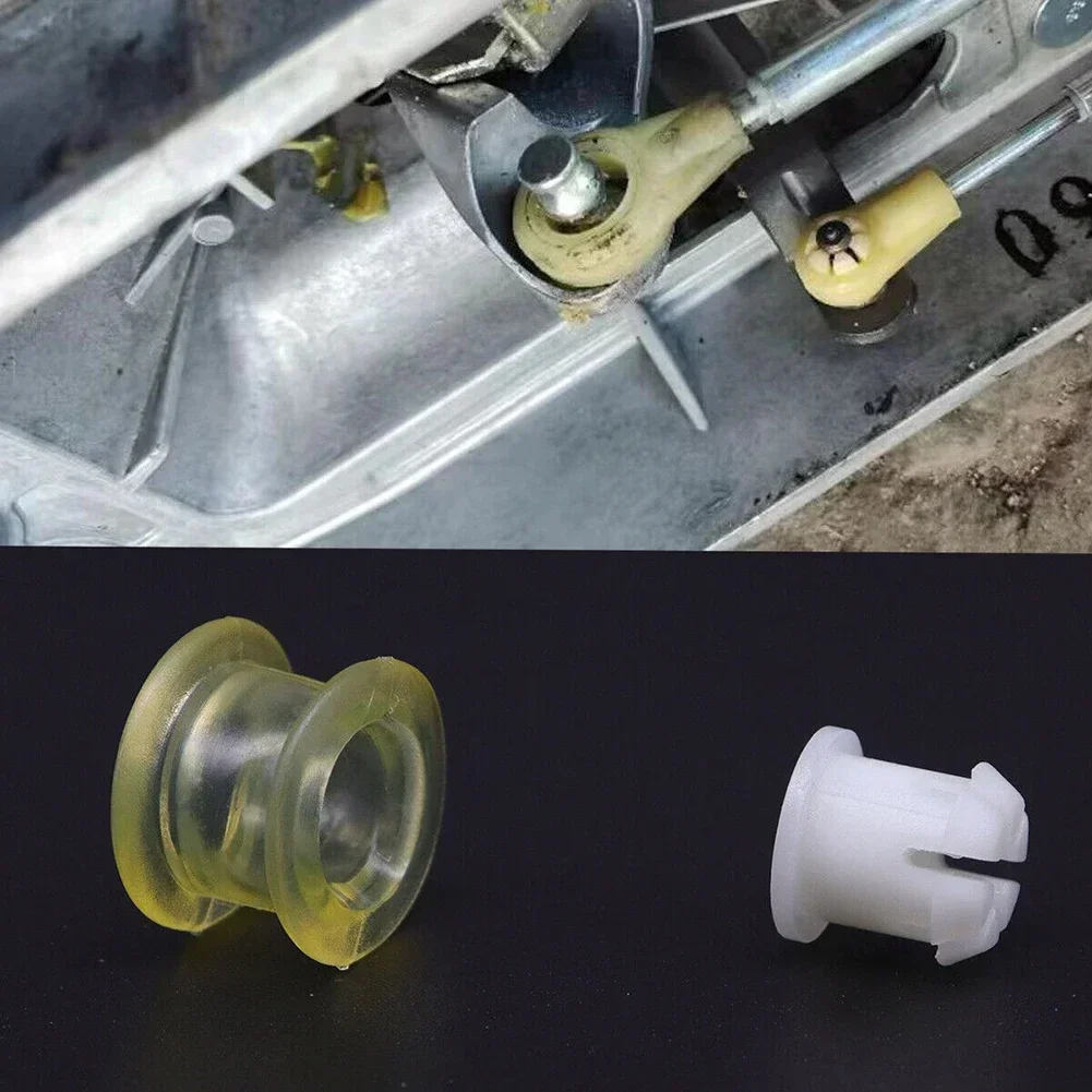 

Carhome Manual Gearbox Shifter Cable End Saver Bushing Set Selector Lever Repair Kit K0711265 1K0711049Af Useful