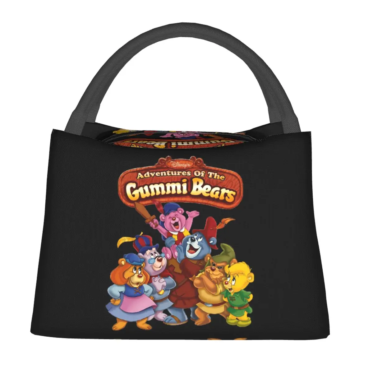 

Изолированная сумка для обедов Gummi Bears For Fans для женщин и детей, герметичные контейнеры для еды, термосумка для обедов