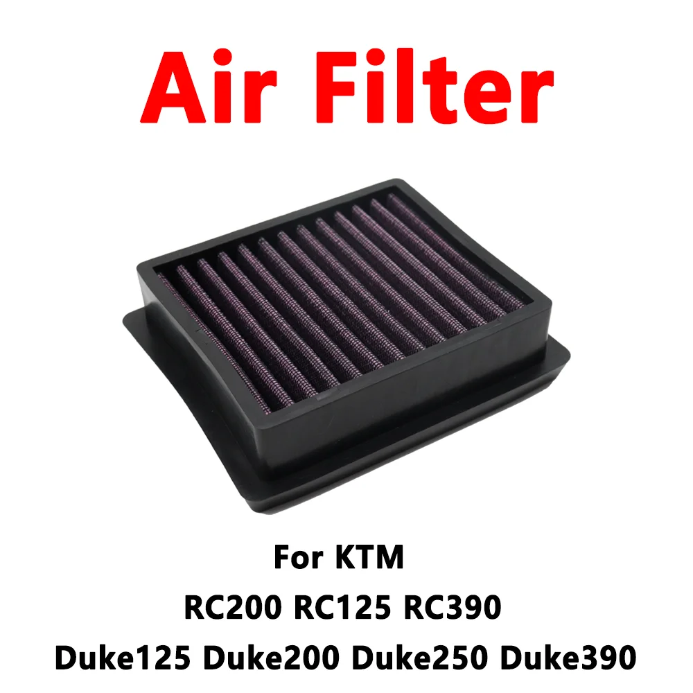 

Motorcycle Air Filter Element For KTM RC200 RC125 RC390 Duke125 Duke200 Duke250 Duke390 2011-2016 2017 2018 2019