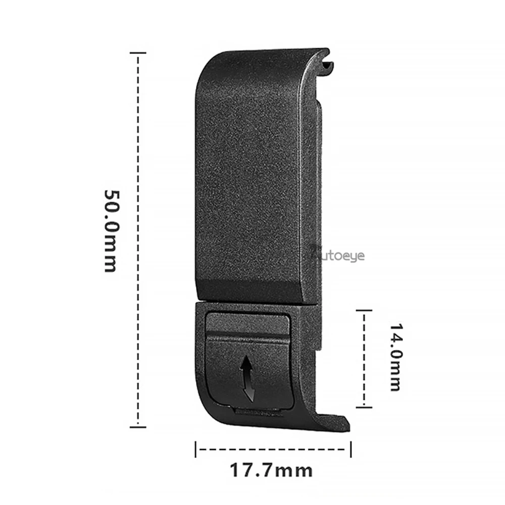 for GoPro Hero 11 10 9 Black Flip Battery Side Cover Removable Battery Door Lid Replacement Charging Case Port Go Pro Accessorie