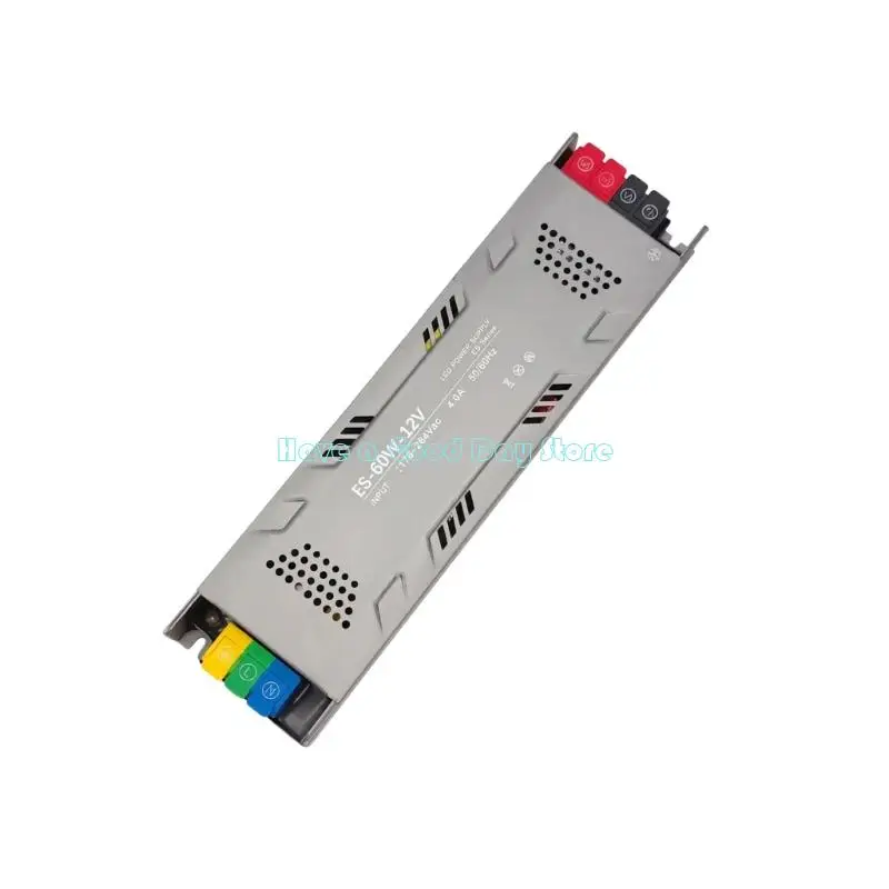 462D LED Driver Power Supply 12V Linear Transform With AC170-264V Wide Voltages Input For LED Strips Lights 60W-400W