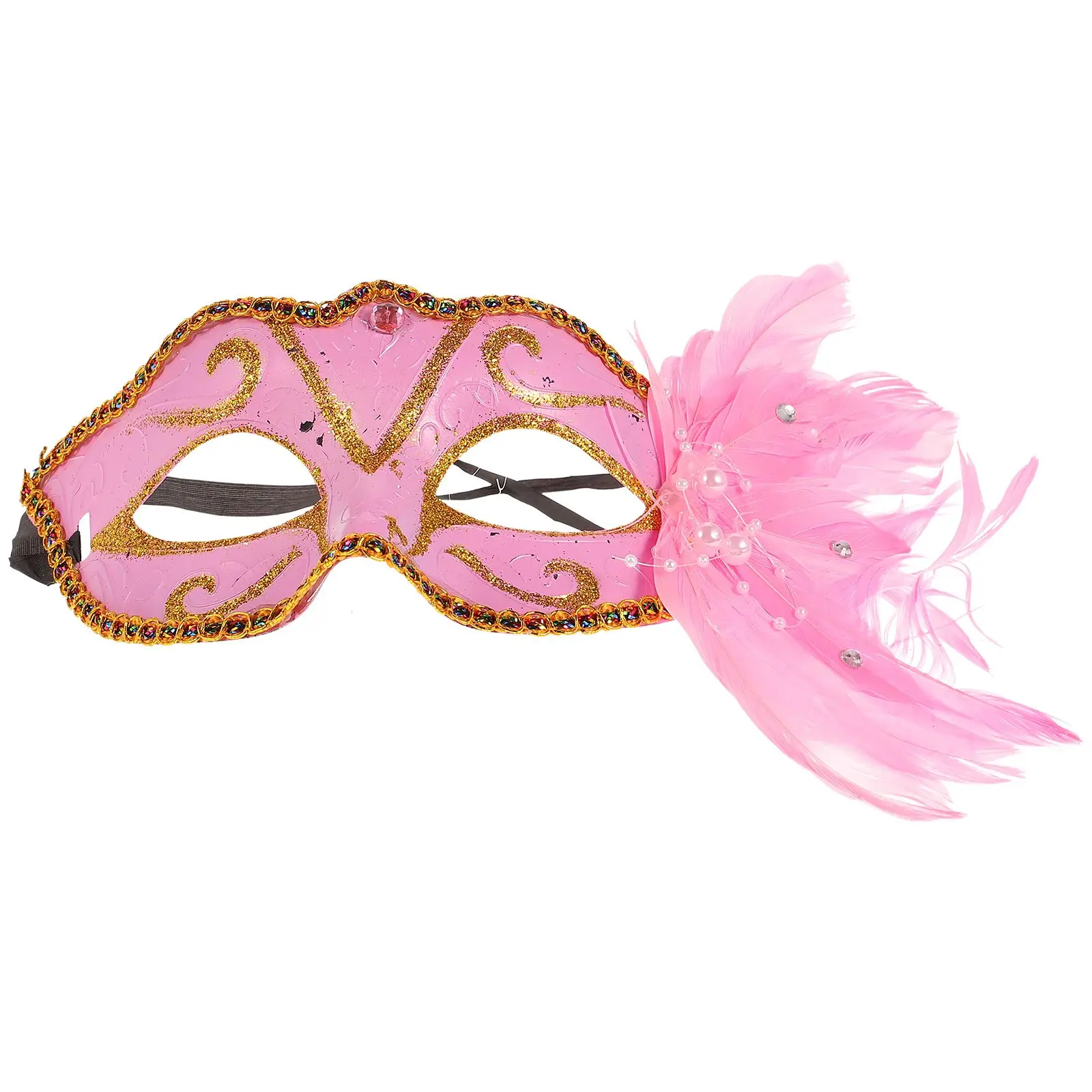 

Mask Masquerade Party Costume Face Masks Comfortable Carnival Dance Props Non Fading Lasting Quality