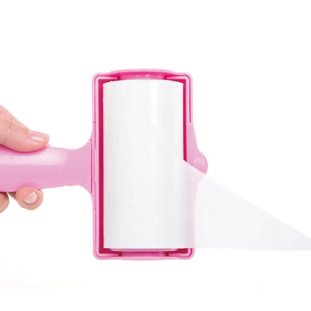 

2Pcs Cleaning Tape Tearable Sticky Paper 19cm Wide Oblique Tearing No Waste Lint Roller Hair Remover Tape