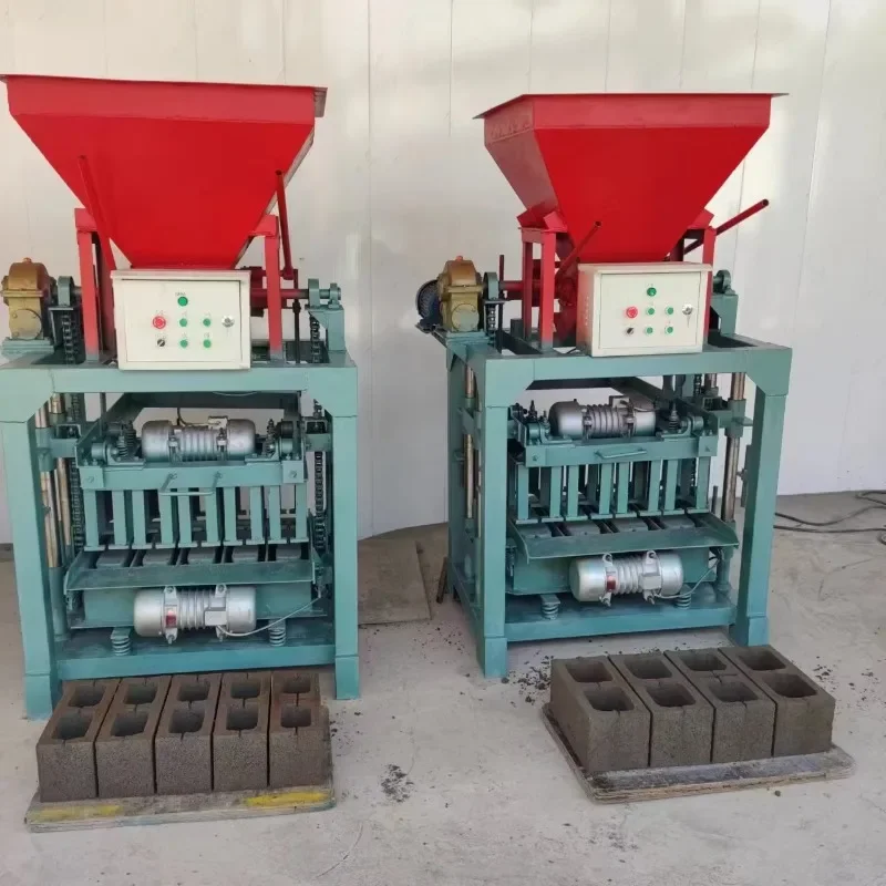 

2025 Hot Sale Concrete Hollow Block Making Machine Solid Brick Making Machine Color Paving Slab Brick Machine