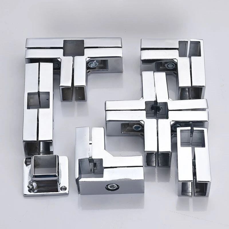 

Stainless steel square tube connectors, shelves, fasteners, exhibition racks, drying racks, thickened flower racks, joints