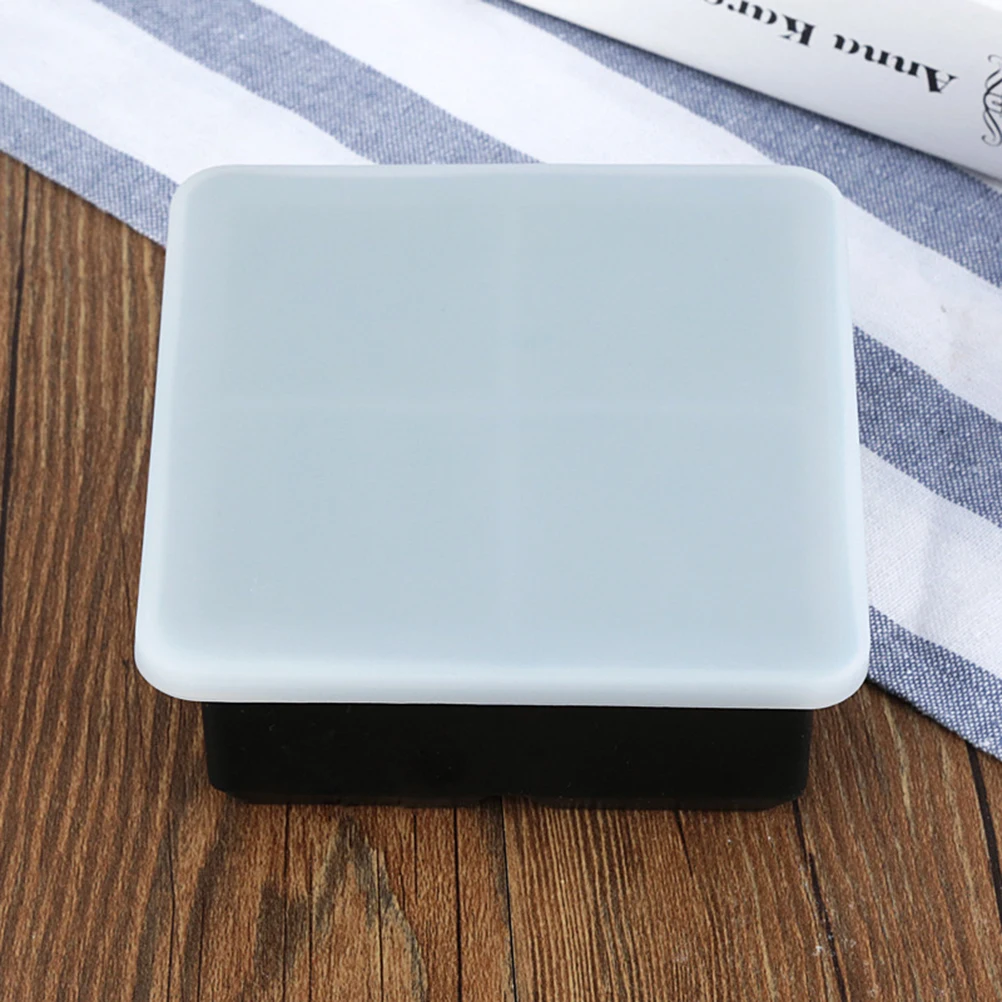 

2 Pcs Silicone Ice Tray Easy to Carry Cube Trays with Lids Convenient