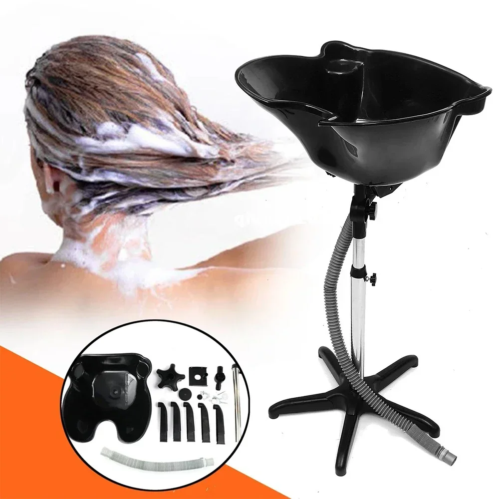 

Adjustable Washer Portable Salon Deep Shampoo Basin Bathroom Sink Hairpin Beauty Equipment Pedicure Chairs Garden Furniture