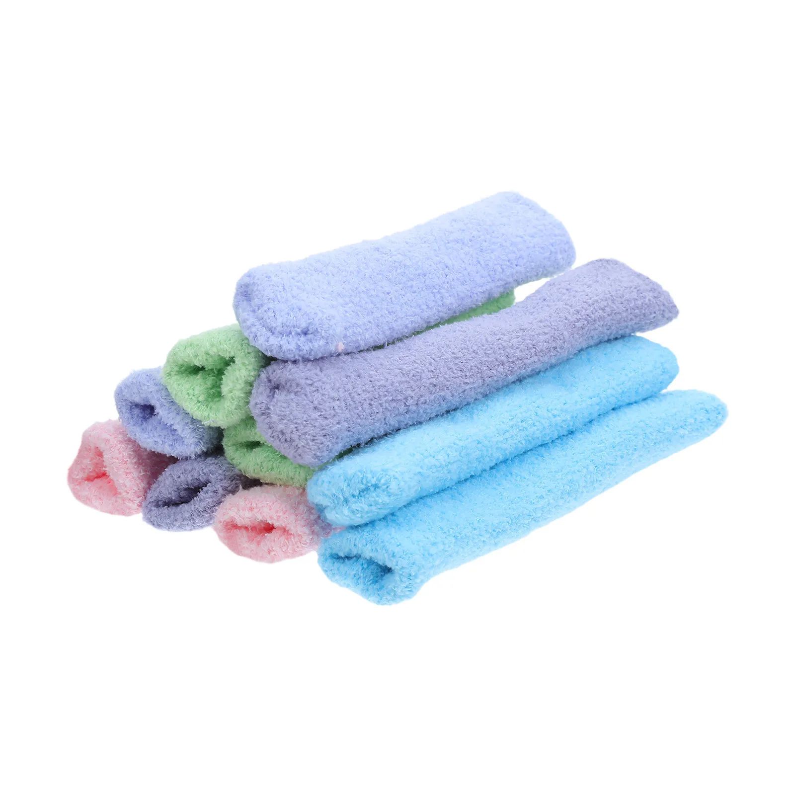 

10pcs Door Handle Covers Anti-Collision Fleece-Lined Soft Protection For Home Office Room Cupboard Handles Lever Cover