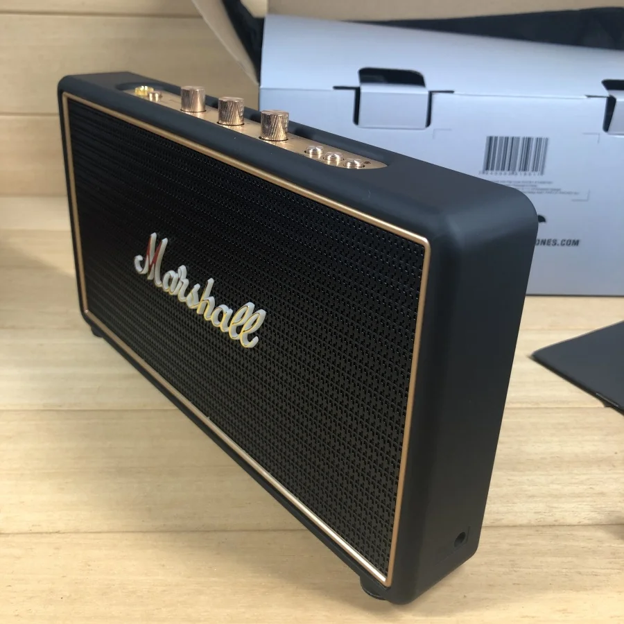 MARSHALL Stockwell Wireless Bluetooth Speaker IPX7 Waterproof Home Outdoor Speaker Stereo Subwoofer Retro Bluetooth Speaker