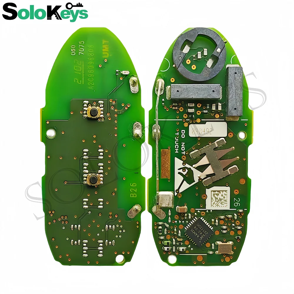 سولوكيز FCCID: KR5TXN2 S 180144600   P/N:285E3-6XJ0A مفتاح السيارة الذكي الأصلي لنيسان نوت 2022 315 ميجا هرتز 4A رقاقة مع الشعار