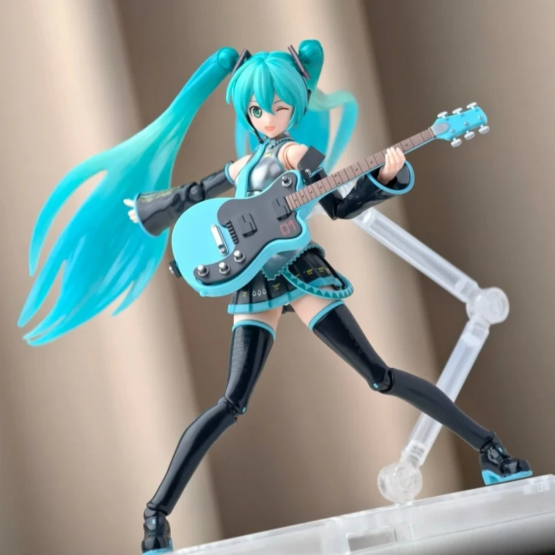 Blokees blocos de construção hatsune miku milagre edição emenda flor cerejeira modelo móvel ornamentos brinquedo coleção presente