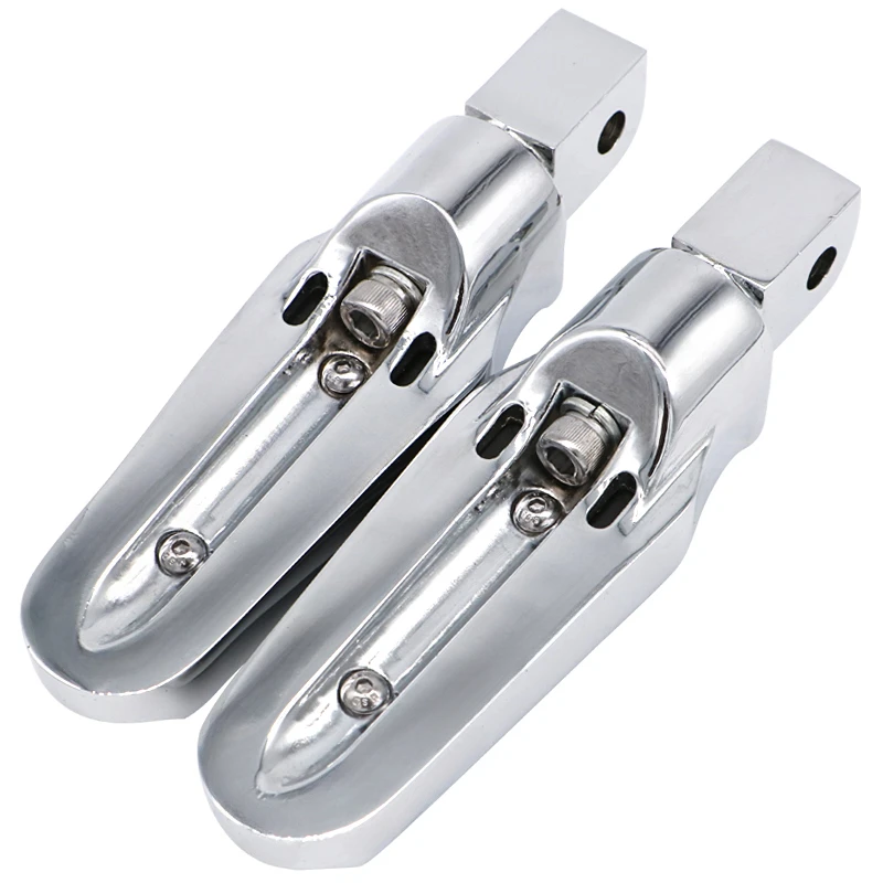 For Honda VLX400 VLX600 Steed VLX 400 600 All Year Foot Pegs Motorcycle Rear Footrests Footpegs Left & Right - view 5