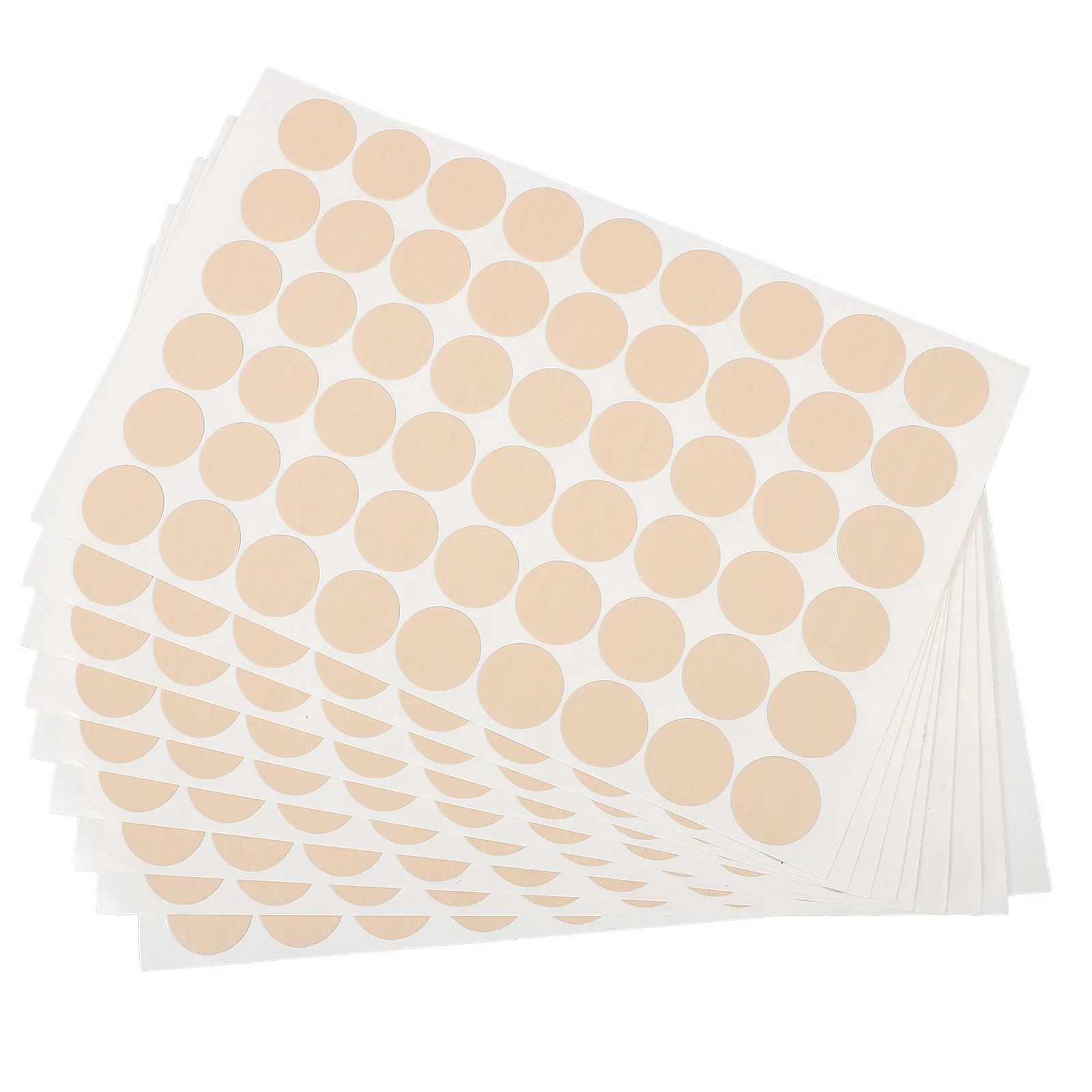 

540Pcs Furniture Screw Hole Cover Stickers Self-Adhesive PVC Caps for Cabinets Wardrobes Wooden Furniture Screw Hole Covers