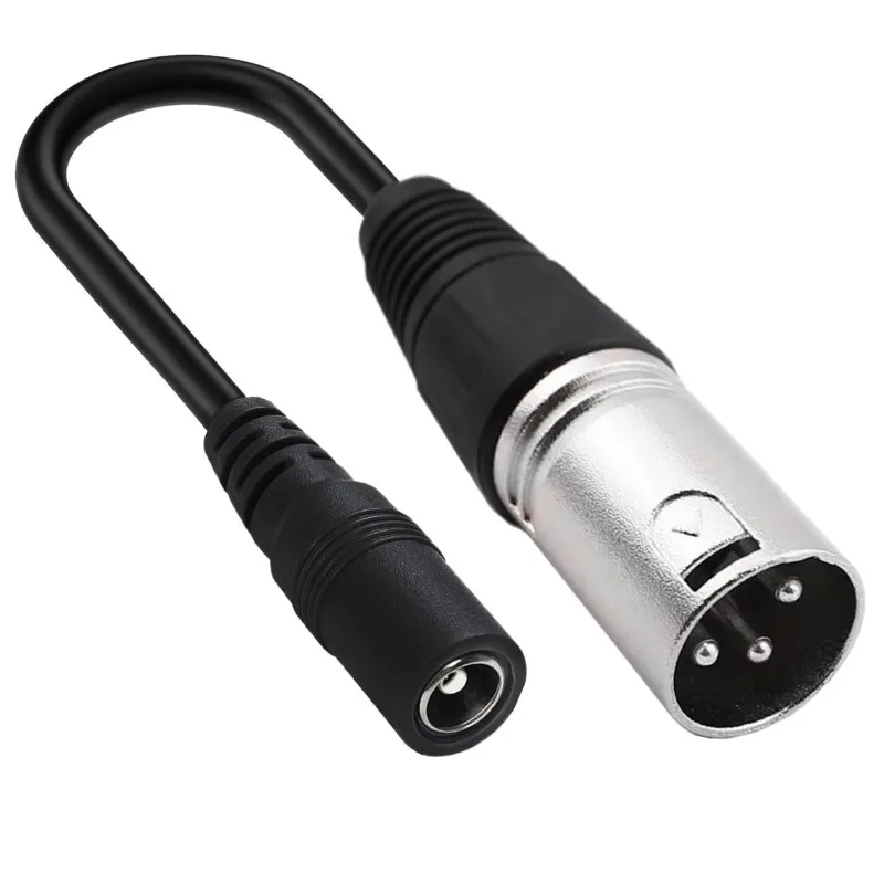 

DC 5521 To XLR Cable 5.5mm X 2.1mm Female To 3-pin Male Adapter 12.6V 14.6V 48V 48V 54.6V Li-ion Charger Extension Cable (XLR)