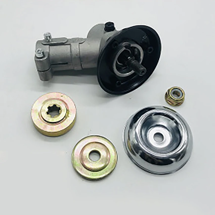 4 Arten von Ersatzgetriebeköpfen für Rasenmäher, Ø 26mm/28mm, Getriebe für Rasenmäher, Ersatzteil für Freischneider und Trimmer, Getriebekopf, Reduziergetriebe