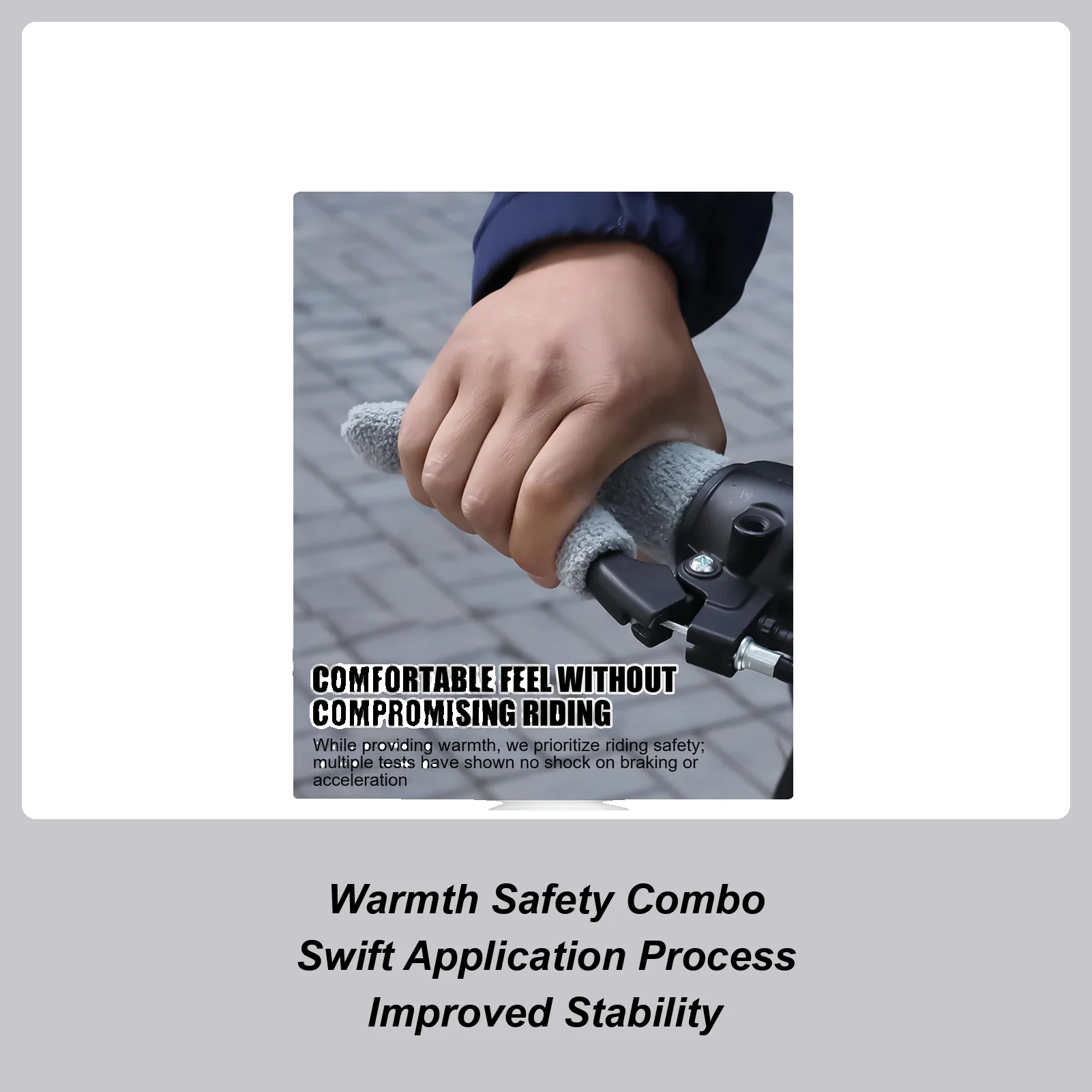 

Чехлы на ручки мотоцикла, мягкие плюшевые чехлы на руль мотоцикла для холодной погоды, чехлы на тормозные рычаги для приключений, поездок на работу, круизерования