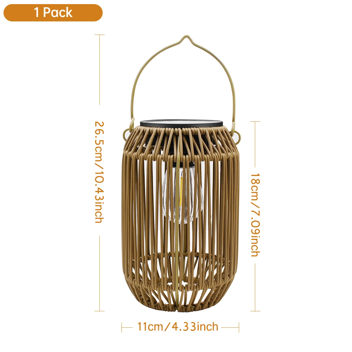 Solar Lantern Outdoor Solar Lanterns Waterdicht voor buiten Hangende geweven lantaarn Boho Lamp Verlichting Decoratie voor tuintuin