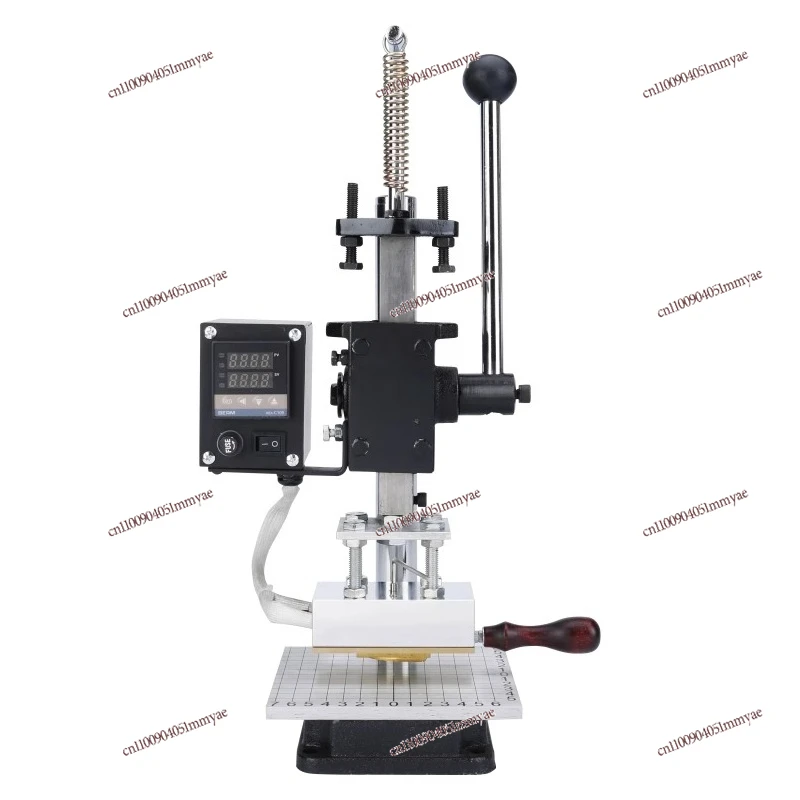 Multifunctional T-slot hot stamping machine Leather hot stamping machine Manual small cutting and branding machine