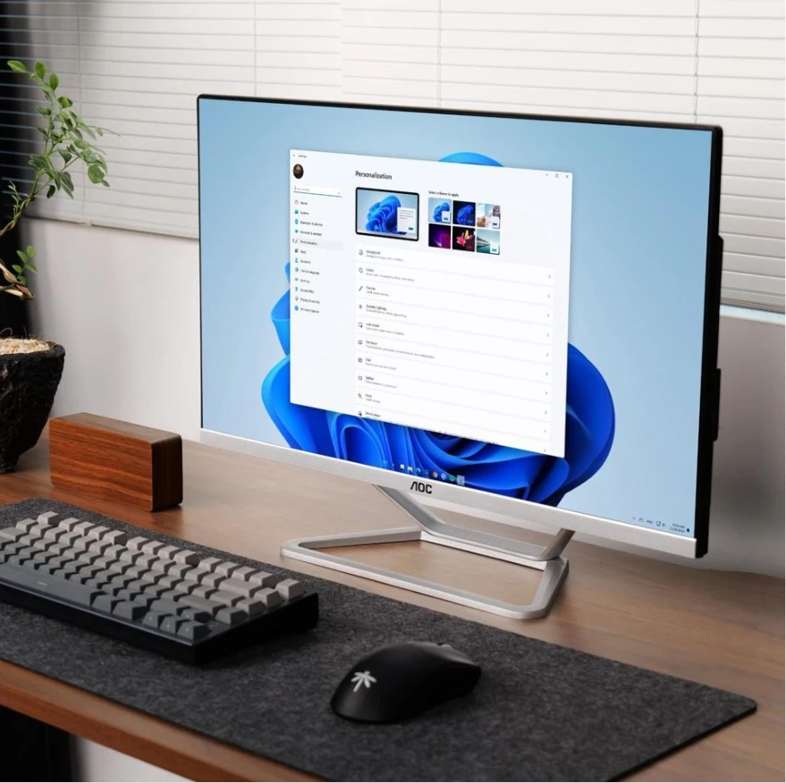 AOC All-in-One-Computer 23,8 Zoll AMD 3250U 16G 512G Desktop-PC Gaming AIO Home Office-Computer Spielcomputer einstellbar