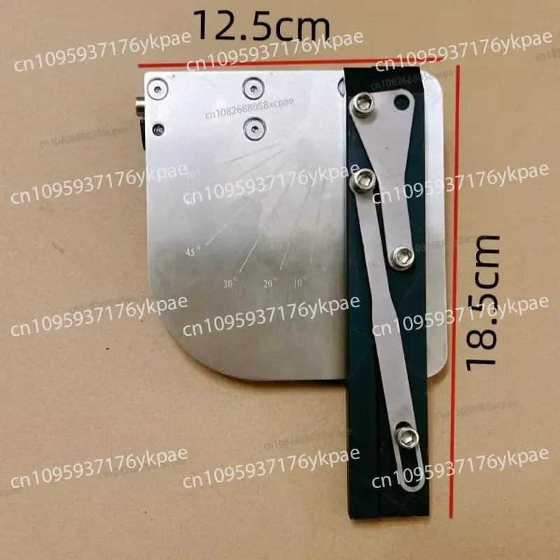 Auxiliary Tool for Sheet Metal Bending Press Brake Front Support Magnetic Angle Positioning Artifact