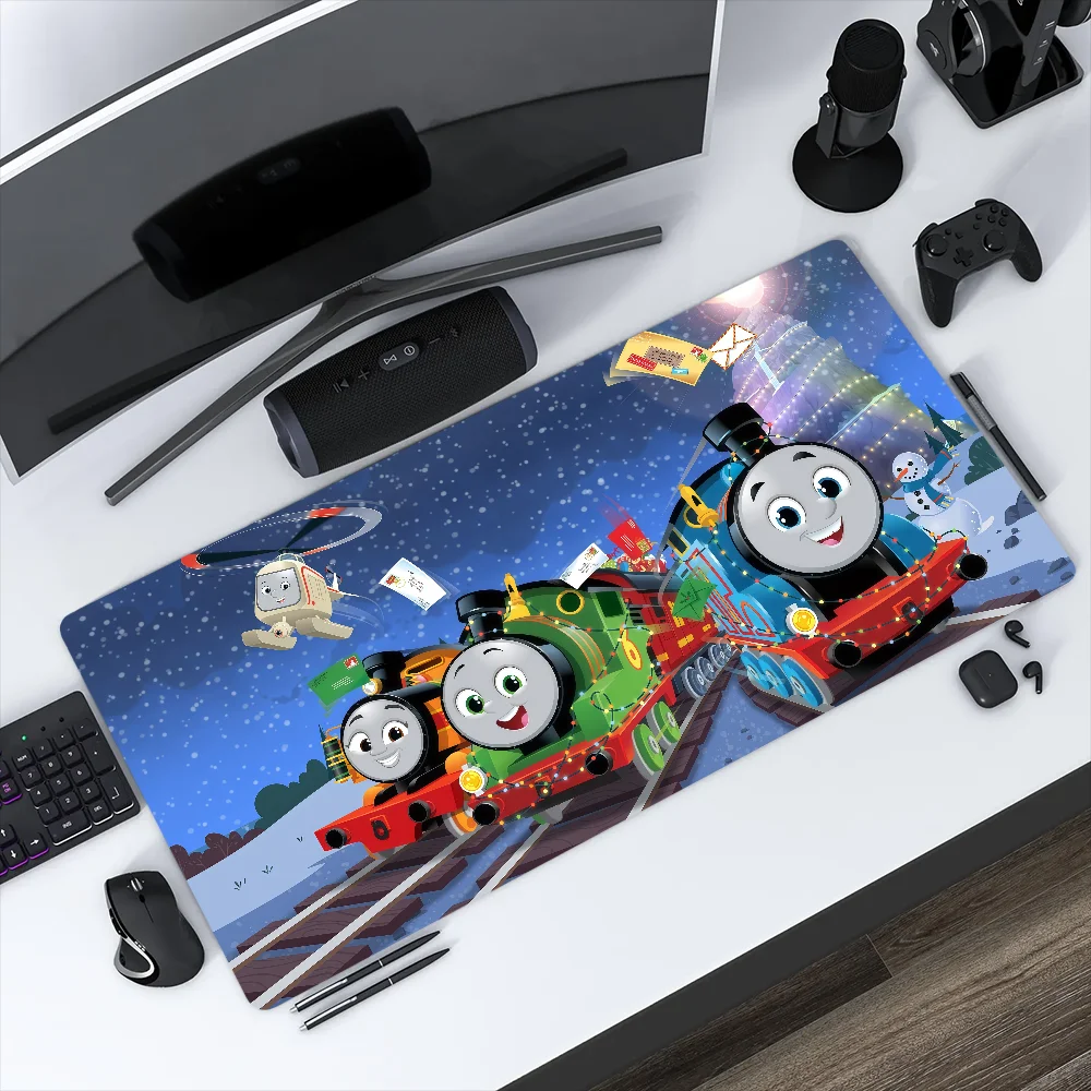 

Mouse Pad And Friends T-Thomas Gaming Office Desk Pads Large Adventure For Computer Non-slip Lockedge MousePad
